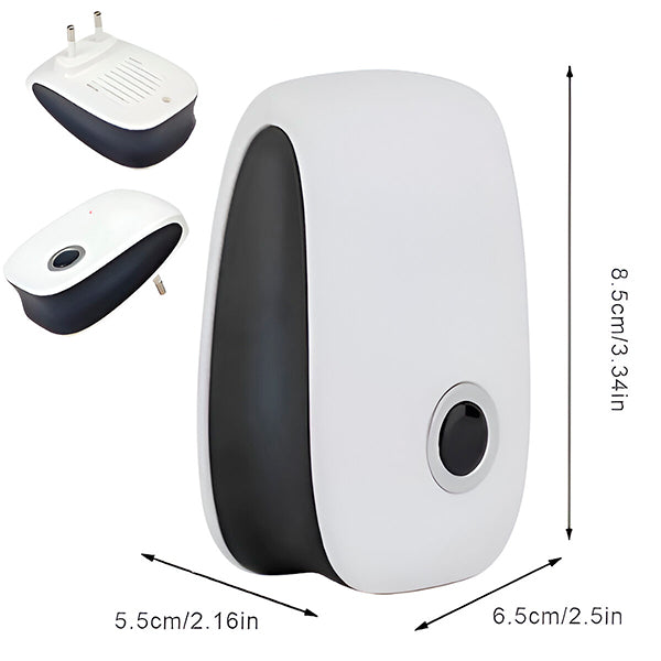 Ultraschall Schädlingsvertreiber | Chemiefrei & Sicher | 100 m² Reichweite | VibeShield