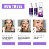 V34-CleanTeeth™- Farbkorrigierende Zahnpasta!