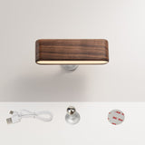 VeloCharge™ Wood Dock – Eleganz trifft mühelose 360° Lade- und Lichtsteuerung