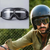 Vintage Motorradbrille | UV-Schutz | Stoßfest & Verstellbar | RetroGoggles