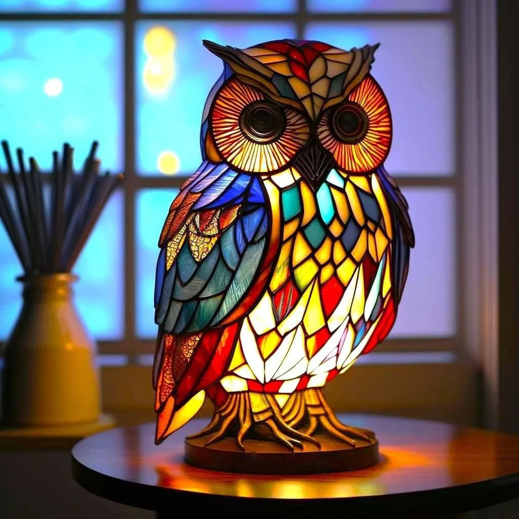 VitraGlow | Glaslampe mit Tiermotiv | Handgefertigt & LED