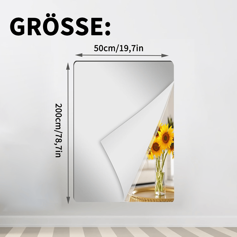 VivaShield™ Spiegelfolie – Kristallklare Sicherheit, die Ihre Familie und Ihr Zuhause schützt