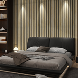 Wandpaneel Selbstklebend | Modernes Lamellendesign | Matt & Spritzwassergeschützt | Flexibel & Robust | StylaSheen