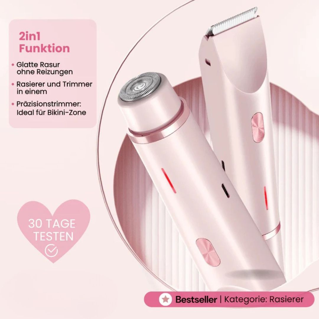 Intimrasierer Frauen | Elektrischer Rasierer für Damen | IntimLisse
