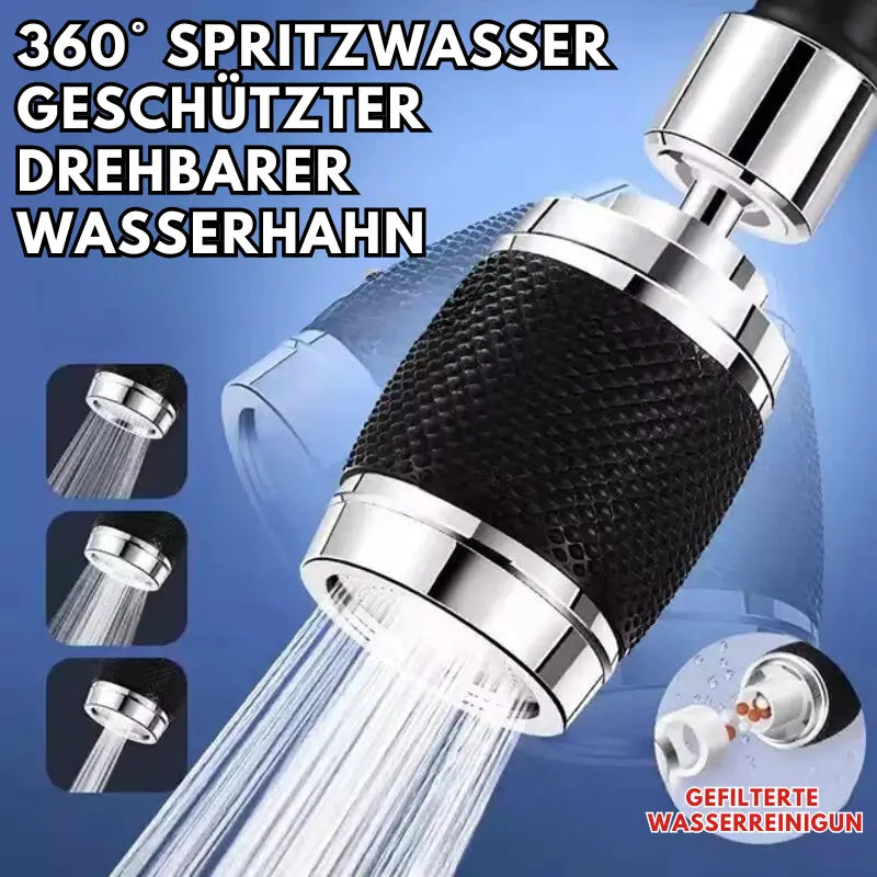 360° Drehbarer Spritzwassergeschützter Wasserhahn-Aufsatz™ – Beherrschen Sie Ihren Wasserfluss, Halten Sie Ihre Küche Makellos