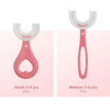 360° U-förmige Kinderzahnbürste