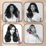 5-in-1 Haarglätter & Styler | Airflow-Technologie | Für Glatte & Lockige Looks | HairFlex Pro