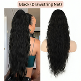 50% RABATT TEMPORÄR | ClipCurls™ | Lockige Haarverlängerung mit Pferdeschwanz