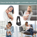 50% RABATT TEMPORÄR| ComfiCradle™ | Eine Babytrage, die sich wie eine Umarmung anfühlt!