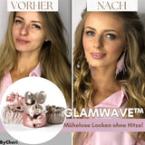 50% RABATT TEMPORÄR | GlamWave™ Satz | Erzielen Sie mühelos herrliche, hitzefreie Locken!
