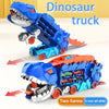 50% RABATT TEMPORÄR | RacerRex™ | Dinosaurier- Transport-LKW mit klappbarer Rutsche