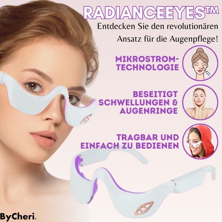 50% RABATT TEMPORÄR | RadianceEyes™ |Erleben Sie Augenmassage jederzeit und überall!