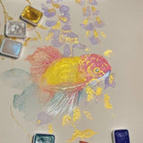 Aquarell Farbset | Schimmernde Pigmente | Intensive Farben | Für Künstler & Kreative | GlowMax