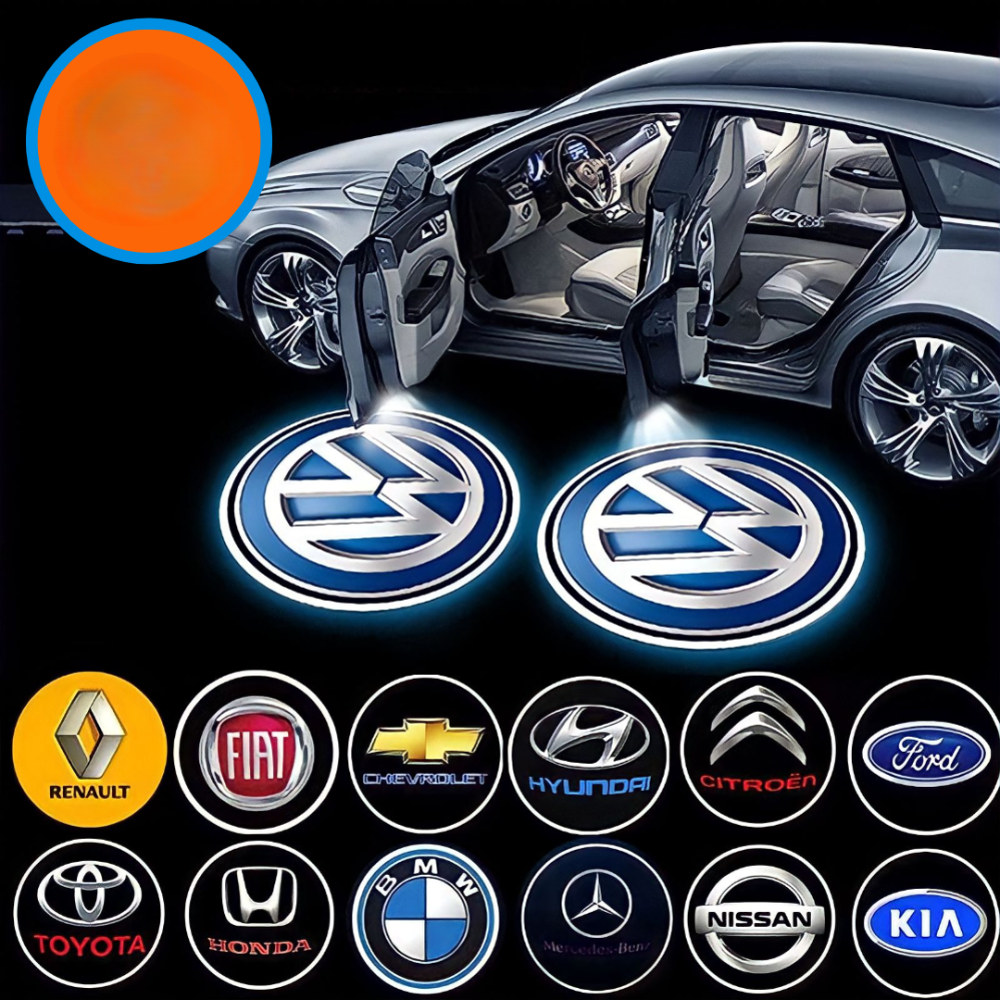 Auto LED Türbeleuchtung | 3D Lichtprojektion | Magnetischer Sensor | Einfache Montage