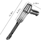 Autostaubsauger Kabellos | Hohe Saugkraft | Lange Akkulaufzeit | Für Auto & Haushalt | VacMaster