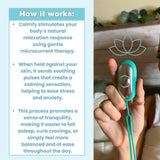 Calmfy™ Mikro-Strom Chill Pod — Stress schnell abbauen für tiefen Schlaf und klare Konzentration