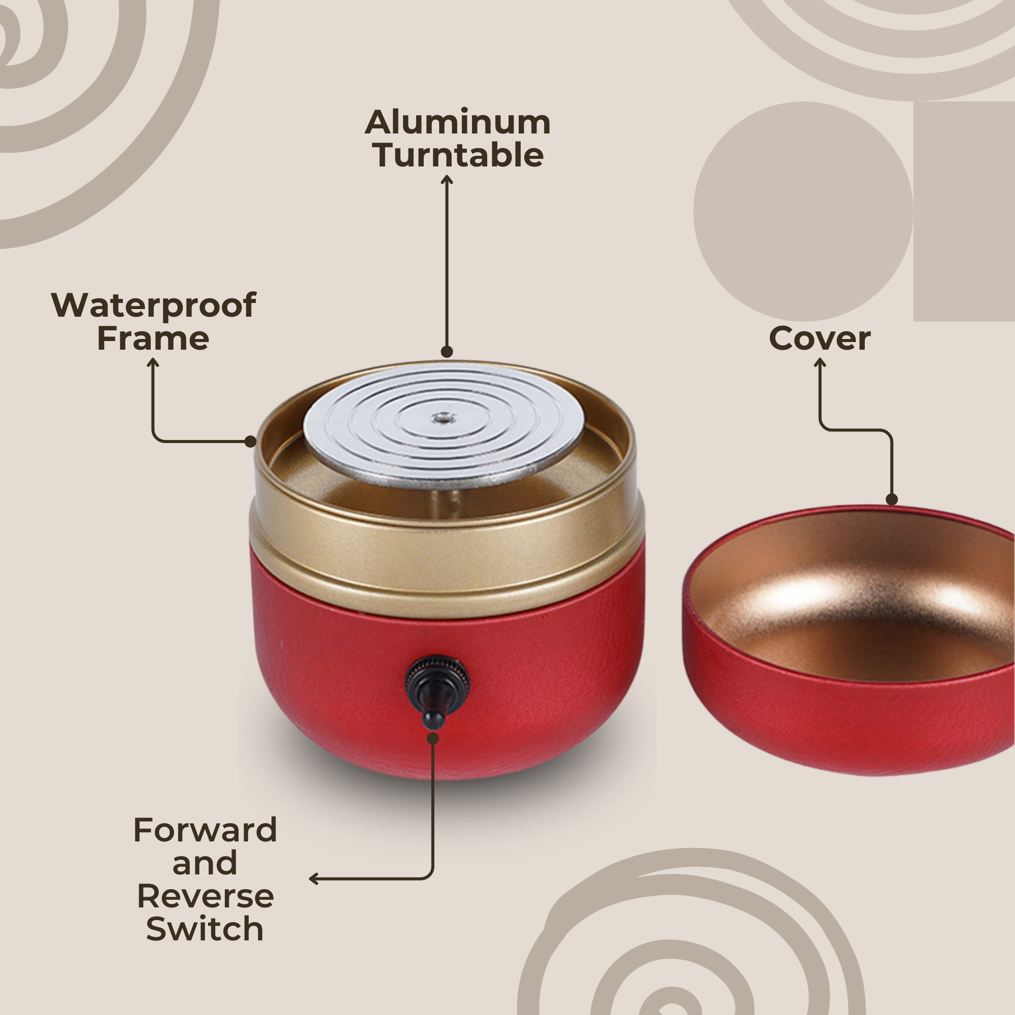 Craftio™ - Mini Tragbare Töpfermaschine