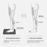 EMS Fußmassagegerät | 6 Massage-Modi | 9 Intensitätsstufen | Fördert Durchblutung | ﻿﻿TreatFoot