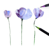 Elegantes Aquarellpinsel-Set™ – Entfesseln Sie Ihre Meisterwerke überall, sauber und mühelos