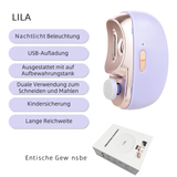 Elektrischer Nagelknipser | 3-in-1 Funktion | Sanft & Präzise | NailEase