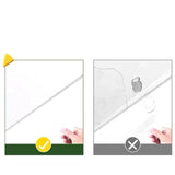 Elektrostatische Wandaufkleber | Transparent & Wiederverwendbar | Schutz ohne Kleber | Ideal für Zuhause