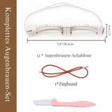 EverArch™ Augenbrauen-Set – Forme in Sekunden atemberaubende, symmetrische Brauen