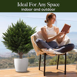 EverVerde™ Künstlicher Zedern-Formbaum – Müheloses üppiges Grün, das das ganze Jahr über lebendig bleibt