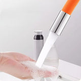 Flexible Wasserhahnverlängerung™ 50 cm | 360° drehbar & wassersparend | Silikon & Kupferanschluss