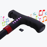 Gehstock | Sturzalarm | Höhenverstellbar | LED-Licht & Radio | SmartCane