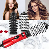Haartrockner 3-in-1 | Drehfunktion | Volumen & Locken | Austauschbare Bürsten | StylePro