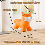 HappyHopper™ - Hüpfendes aufblasbares Tier Jump-Along