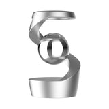 Kinetisches Schreibtischspielzeug | Schwebe-Illusion | Aluminium Design | Stressabbau & Fokus