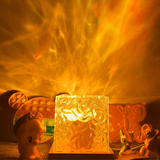 LED Kristall Lampe | Nordlicht Effekt | 16 Farben | Dimmbar & Entspannend | AuroraGlow