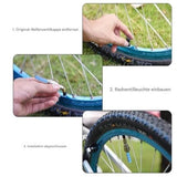 LED Reifenventillichter | Erhöhte Sichtbarkeit & Sicherheit | Wasserdicht | Für Auto, Motorrad & Fahrrad | 4 Stück | LumiWheel