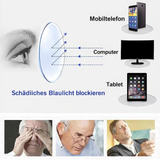 Lesebrille | Multifokal Gleitsicht | Anti-Blaulicht | Leicht & Rahmenlos | LensPro