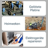 Lötpistole | Einhandbedienung | Präzise Dosierung | Für Metall & Elektronik