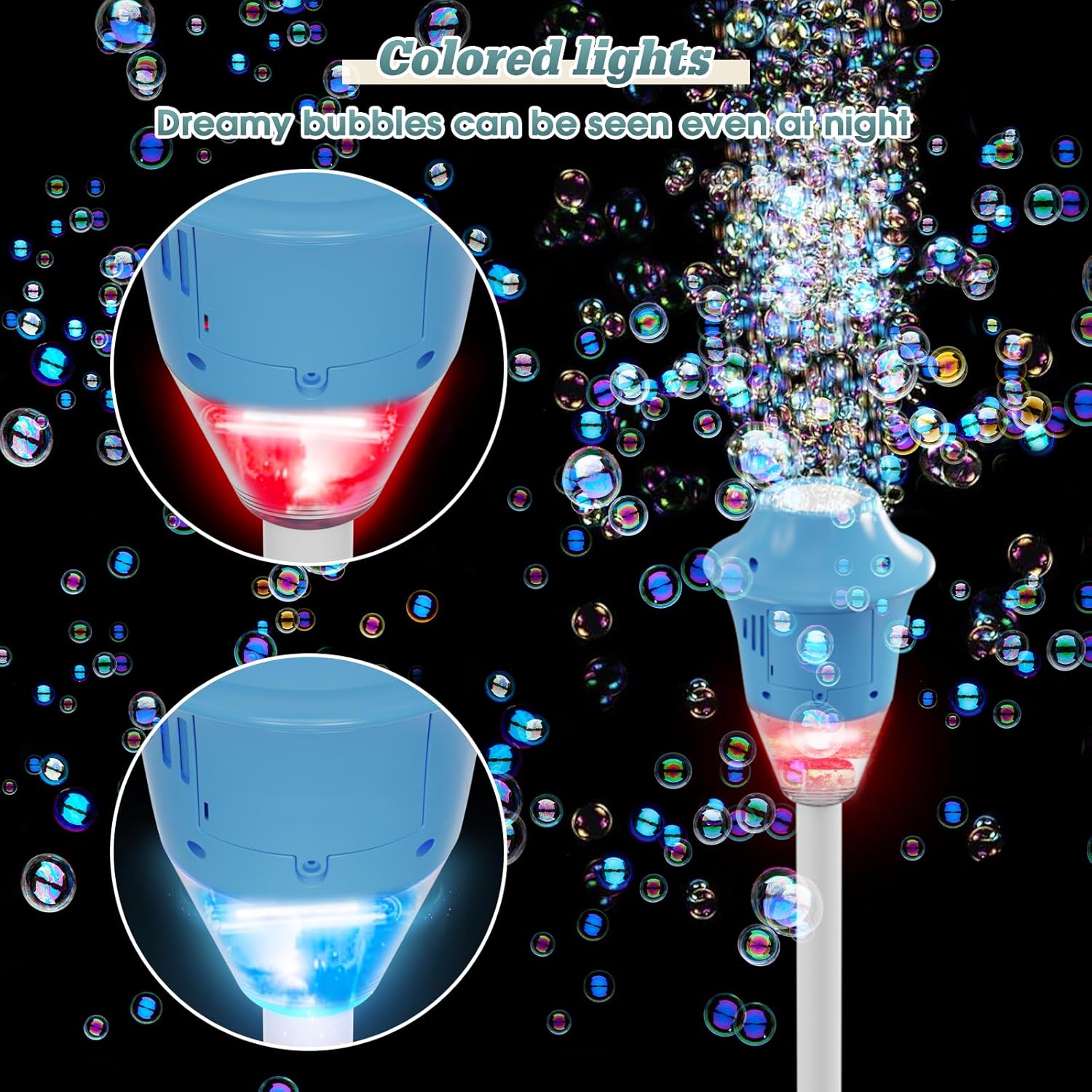 LumiBubbles™ |Verwandeln Sie jede Veranstaltung in eine Seifenblasenparty!