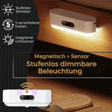 MagnaDim Magnetisch Licht | Dimmbar & Kabellos | Smart Bewegungssensor | 5 Farbmodi