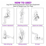 Multifunktionale Beintrainer - Lassen Sie zu Hause trainieren