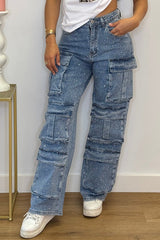 Rhinestone Jeans™ – Trage Deinen selbstbewussten Look mit komfortabler Bewegungsfreiheit