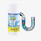 Rohrreiniger Pulver | Schnelle Wirkung | Rohrschonend | Ohne Schrubben