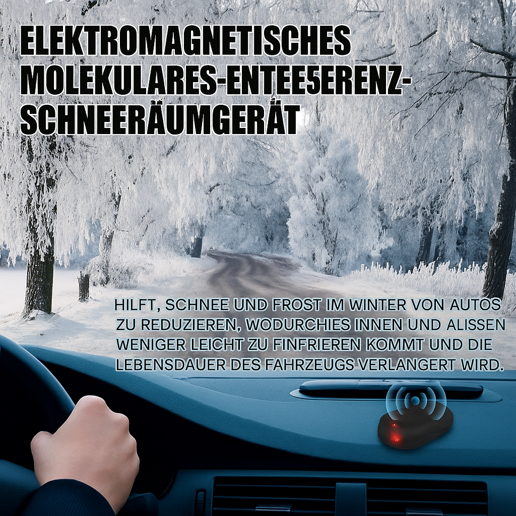 Schnellenteiser für Autoscheiben | Kein Kratzen mehr | Klare Sicht in Sekunden | Frostex Enteisgerät