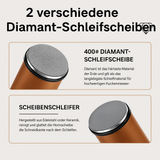 Rollschärfer Messer | Diamant-Schleifsystem | Magnetische Führung | Sicher & Kompakt