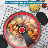Schnellkochtopf | Schnelles & Gesundes Kochen | Gleichmäßige Hitze | Kompakt & Effizient | SpeedPot