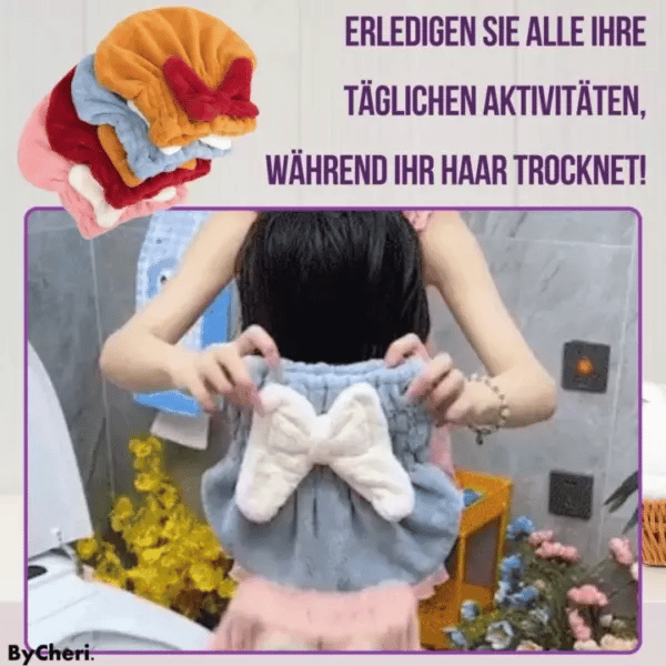 SoakSwift™| Trocknen Sie Ihre Haare schnell in nur wenigen Minuten!