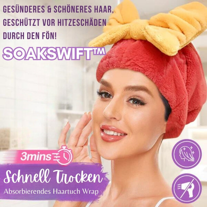 SoakSwift™| Trocknen Sie Ihre Haare schnell in nur wenigen Minuten!