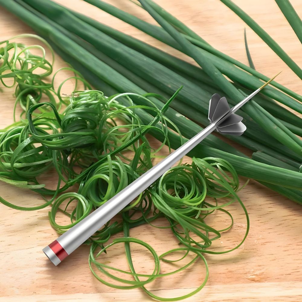 SplitSlicer™ | Pflaumenblüten-Zwiebelschneider