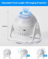 StarryNight™ - 7 in 1 Realistischer Planetariumsprojektor