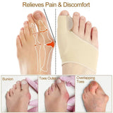 ToeAlign Zehenkorrektor | Orthopädische Hallux Valgus Schiene | Schmerzlinderung & Komfort | 50% Rabatt