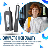 USB Sprachrekorder | Getarntes Design | Rauschunterdrückung | 8h Aufnahmezeit